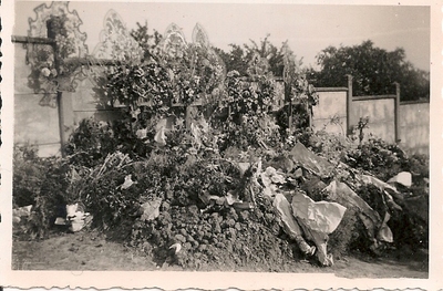 Essey-Les-Nancy Churchyard Crash site 25th July 1944,