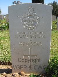 Ramleh War Cemetery - Sprigge, James Alexander
