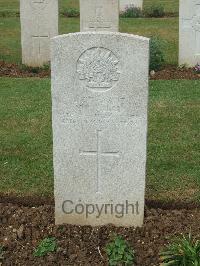 Becourt Military Cemetery&#44; Becordel-Becourt - Allan, Myrton Trangmar