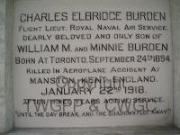 Toronto (Forest Lawn) Mausoleum - Burden, Charles Elbridge