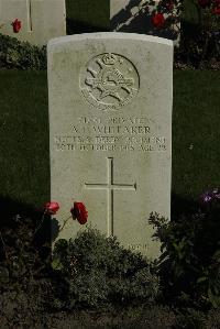 Harlebeke New British Cemetery - Whitaker, Arthur Thomas