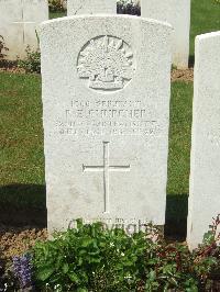 Ribemont Communal Cemetery Extension&#44; Somme - Churcher, Ralph Erskine