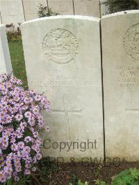 Hangard Wood British Cemetery - Baldwin, George Peter