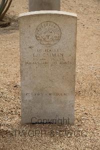 Halfaya Sollum War Cemetery - Calman, Leslie Donald