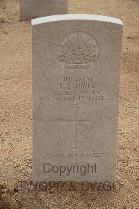 Halfaya Sollum War Cemetery - Jones, Rees Ewart