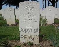 Ryes War Cemetery Bazenville - Champion, John Ghrimes