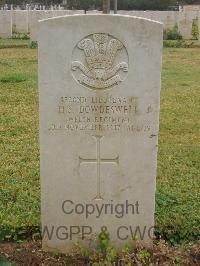 Beersheba War Cemetery - Dowdeswell, Horace Scott