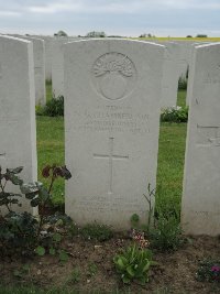 Fins New British Cemetery Sorel-Le-Grand - Chamberlain, Norman Gwynne