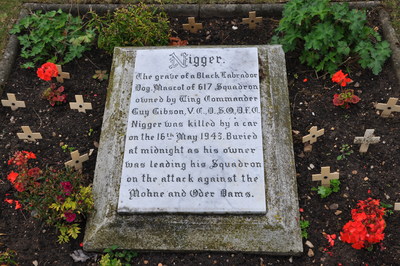 \'Niggers \' grave at RAF Scampton - Nick Ridout