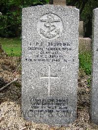 Greenock Cemetery - Browning, Leonard Denis Frank