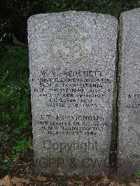 Greenock Cemetery - Burchett, Walter V.