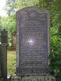 Greenock Cemetery - Burns, Robert Kirkwood