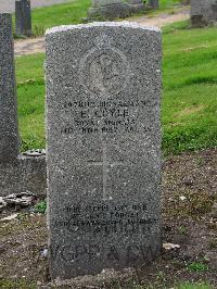 Greenock Cemetery - Coyle, Edward