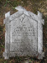 Greenock Cemetery - Foran, James