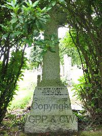 Greenock Cemetery - Galbreath, Ian Brodie