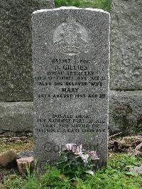 Greenock Cemetery - Gillies, Donald