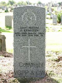 Greenock Cemetery - Kennedy, James