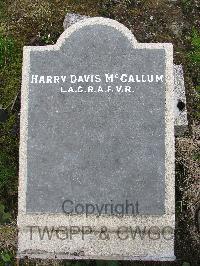 Greenock Cemetery - McCallum, Henry Davis