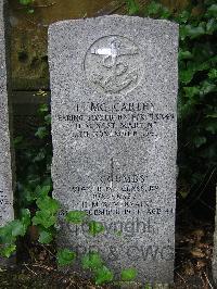 Greenock Cemetery - McCarthy, Timothy