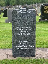 Greenock Cemetery - Stewart, Alastair MacKichan