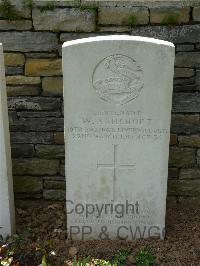 Savy British Cemetery - Ashcroft, William