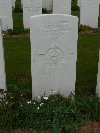 Savy British Cemetery - Ashworth, J