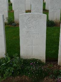 Savy British Cemetery - Baxter, Harry