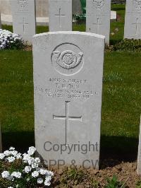 Savy British Cemetery - Blood, F