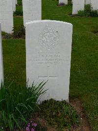 Savy British Cemetery - Bolam, J R