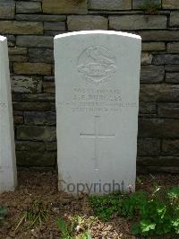 Savy British Cemetery - Burgess, A E