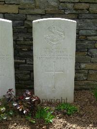 Savy British Cemetery - Collier, Percy