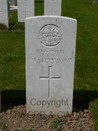 Savy British Cemetery - Davis, A