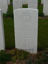 Savy British Cemetery - Dunn, J