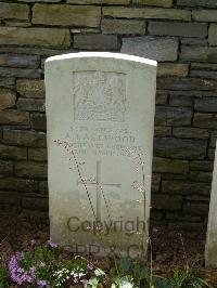 Savy British Cemetery - Eastwood, A