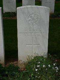 Savy British Cemetery - Errington, W