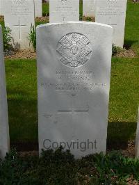 Savy British Cemetery - Ewing, W