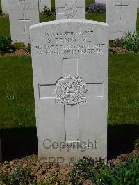 Savy British Cemetery - Fensome, Sidney