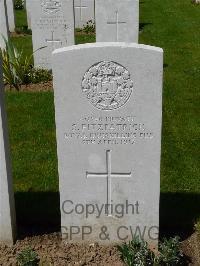 Savy British Cemetery - Fitzpatrick, S