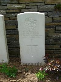 Savy British Cemetery - Fletcher, W