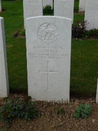 Savy British Cemetery - Gilbert, Arthur Victor