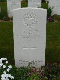 Savy British Cemetery - Gray, S