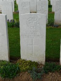 Savy British Cemetery - Harmes, A