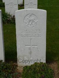 Savy British Cemetery - Haworth, Philip Thomas