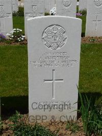 Savy British Cemetery - Henderson, A