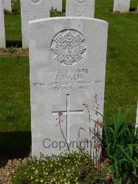 Savy British Cemetery - Inglis, J