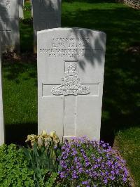 Savy British Cemetery - James, E W