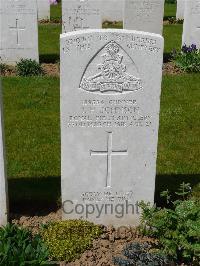 Savy British Cemetery - Johnson, J H