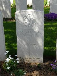 Savy British Cemetery - Lancaster, J A