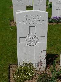 Savy British Cemetery - Lovell, E