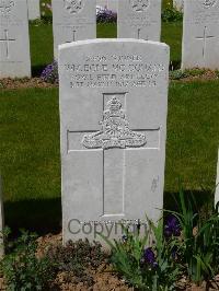 Savy British Cemetery - McDonald, William Bone